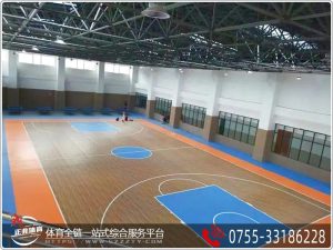盐田中学pvc篮球场施工工艺方案